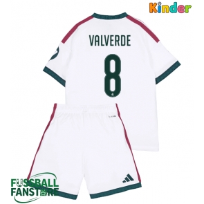 Real Madrid Federico Valverde #8 Replik Heimtrikot Kinder 2026-27 Kurzarm (+ Kurze Hosen)
